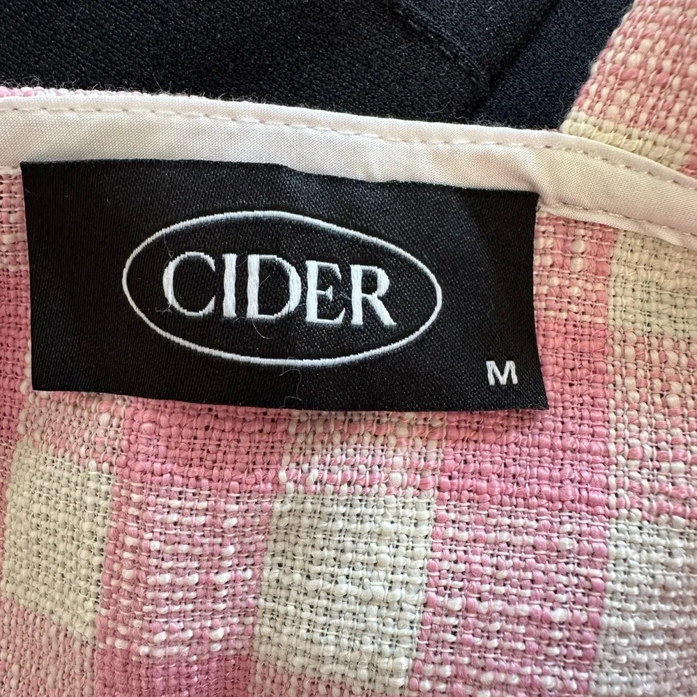 Cider Pink and White Plaid Women’s Dress - Picture 4 of 4